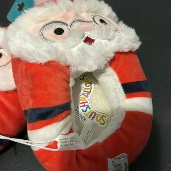 Squishmallows Santa slippers kids size 11/12 NWT - Picture 2 of 4